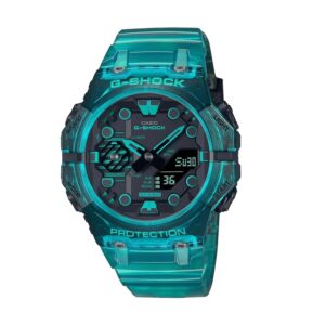 G-Shock-GA-B001G-2ADR-Unisex-WatchAnalog-Digital-Turquoise-blue-Translucent-Resin-Band