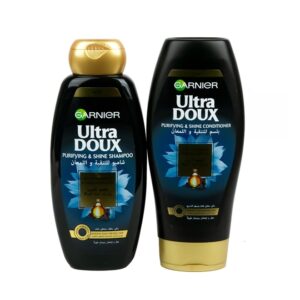 Garnier-Shampoo-Ultra-Doux-Black-Charcoal-Nigella-Seed-Oil-400ml-Conditioner-400ml