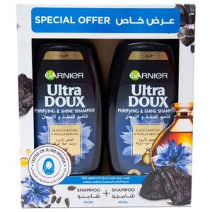 Garnier-Ultra-Doux-Shampoo-Black-Charcoal-Nigella-Seed-Oil-2-x-400m