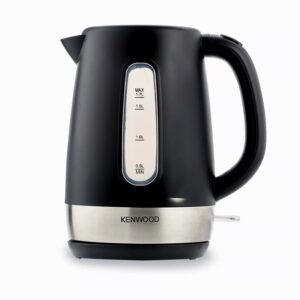 Kenwood-1-7-Liter-Cordless-Electric-Kettle-2200W-with-Auto-Shut-Off-Removable-Mesh-Filter-Black-Silver-ZJP01-A0BK-