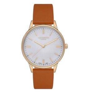 Lee-Cooper-LC07150-135-Women-s-Analog-White-Dial-Brown-Leather-Watch