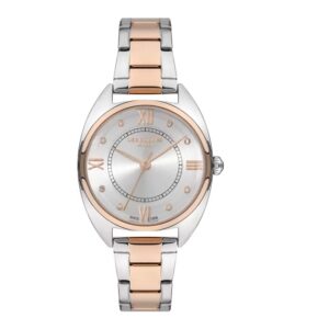 Lee-Cooper-LC07383-530-WoMens-Analog-Watch-Silver-Dial-Silver-Rose-Gold-Stainless-Steel-Band