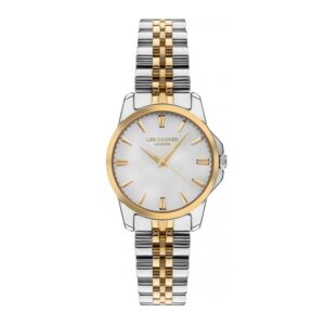 Lee-Cooper-LC07442-230-Women-s-Analog-Silver-Dial-Two-Toned-Stainless-Steel-Watch