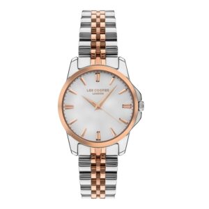 Lee-Cooper-LC07442-530-Women-s-Analog-Silver-Dial-Two-Toned-Stainless-Steel-Watch