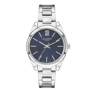 Lee-Cooper-LC07450-390-Women-s-Analog-Blue-Dial-Silver-Stainless-Steel-Watch
