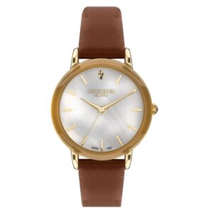 Lee-Cooper-LC07521-126-Elegance-Women-s-Watch-Pearl-Dial-Brown-Leather-Band