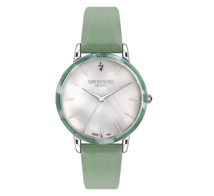 Lee-Cooper-LC07521-327-Elegance-Women-s-Watch-Green-Dial-Green-Leather-Band