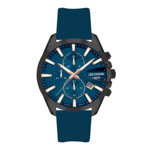 Lee-Cooper-LC07522-699-Men-s-Watch-Blue-Dial-Blue-Rubber-Band
