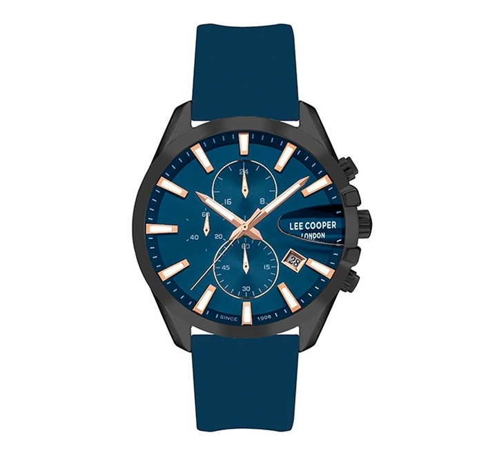 Lee-Cooper-LC07522-699-Men-s-Watch-Blue-Dial-Blue-Rubber-Band