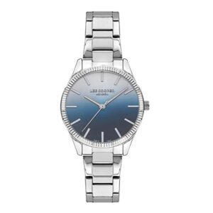 Lee-Cooper-LC07543-390-Multi-Function-Men-s-Watch-Blue-Dial-Silver-Stainless-Steel-Band