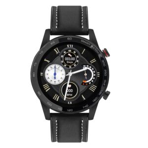 Slazenger-SL-07-6418-5-02-Smart-watch-Black-dial-Black-Rubber-Strap