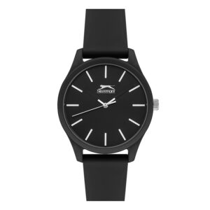 Slazenger-SL-09-6369-1-04-Tiger-Unisex-Watch-Black-dial-Black-Rubber-Strap