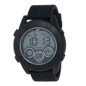 Sonata-77038PP04-Mens-Black-Dial-Black-Plastic-Strap-Watch-Digital-Display