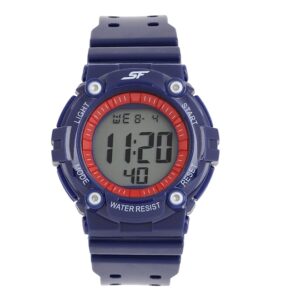 Sonata-77042PP04-Mens-Grey-Dial-Blue-Plastic-Strap-Watch-Digital-Display