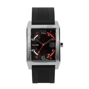 Sonata-7999SP02-Mens-Black-Dial-Black-Plastic-Strap-Watch