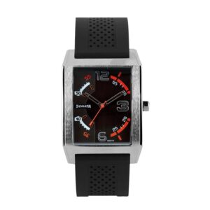 Sonata-7999SP02-Mens-Black-Dial-Black-Plastic-Strap-Watch