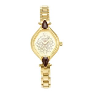 Sonata-8063YM06-WoMens-Gold-Dial-Golden-Stainless-Steel-Strap-Watch