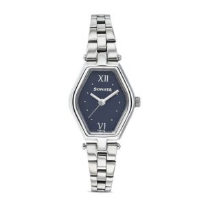Sonata-8082SM01-WoMens-Blue-Dial-Silver-Stainless-Steel-Strap-Watch