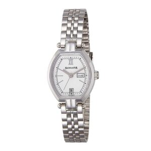 Sonata-8083SM03-WoMens-White-Dial-Silver-Stainless-Steel-Strap-Watch