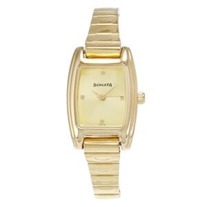 Sonata-8103YM01-WoMens-Champagne-Dial-Golden-Stainless-Steel-Strap-Watch