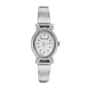 Sonata-8110SM01-WoMens-White-Dial-Silver-Stainless-Steel-Strap-Watch