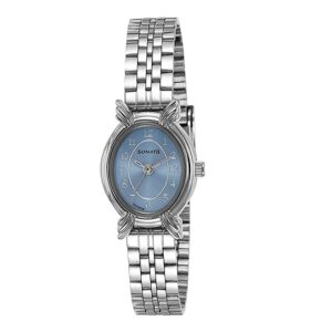Sonata-8110SM02-WoMens-White-Dial-Silver-Stainless-Steel-Strap-Watch