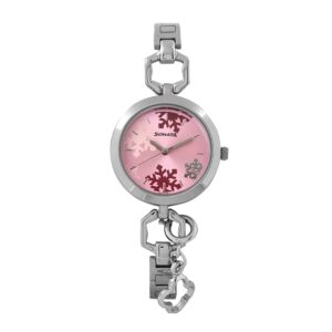 Sonata-8147SM01-WoMens-Charmed-Pink-Dial-Silver-Stainless-Steel-Strap-Watch