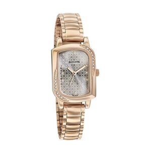 Sonata-87001WM02-WoMens-Blush-Silver-Dial-Rose-Gold-Stainless-Steel-Strap-Watch