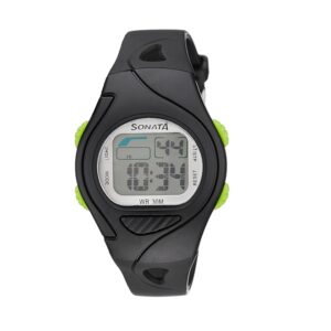Sonata-87011PP01-Unisex-Grey-Dial-Black-Plastic-Strap-Watch-Digital-Display