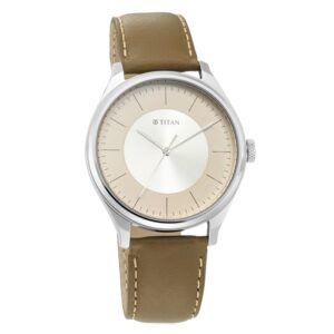 Titan-1802SL09-Men-s-WatchGrey-Dial-Brown-Leather-Strap-Watch