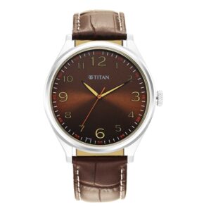 Titan-1802SL16-Men-s-WatchBrown-Dial-Brown-Leather-Strap-Watch