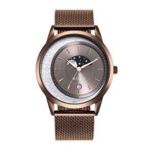 Titan-1806QM02-Men-s-WatchBrown-Dial-Brown-Stainless-Steel-Strap-Watch