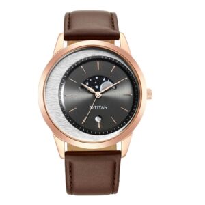 Titan-1806WL04-Men-s-WatchBlack-Dial-Brown-Leather-Strap-Watch