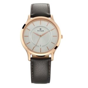 Titan-1825WL01-Men-s-WatchWhite-Dial-Black-Leather-Strap-Watch
