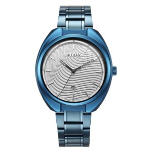 Titan-1887QM02-Bolt-Collection-Silver-Dial-Blue-Stainless-Steel-Strap-Analog-Watch-for-Men