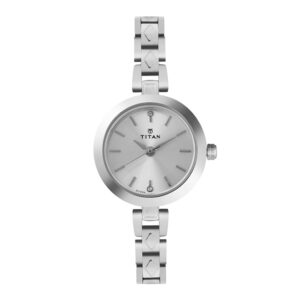 Titan-2598SM01-WoMens-Watch-Silver-Dial-Silver-Stainless-Steel-Strap-Watch-