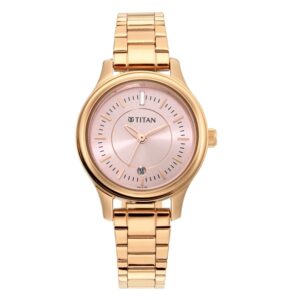 Titan-2638WM01-WoMens-Watch-Rose-Gold-Dial-Rose-Gold-Stainless-Steel-Strap-Watch-