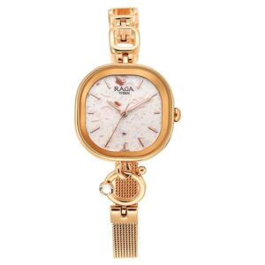 Titan-2693WM01-Raga-Delight-Pink-Dial-Gold-Strap-Watch-for-Women