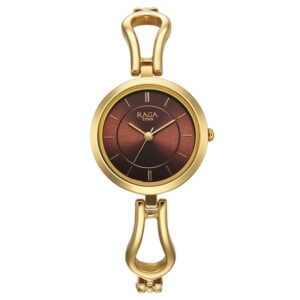Titan-2727YM01-Raga-Collection-Champagne-Dial-Gold-Metal-Strap-Watch-for-Women