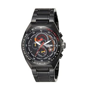 Titan-90048NM01-Mens-Watch-Octane-Black-Dial-Black-Stainless-Steel-Strap-Watch-