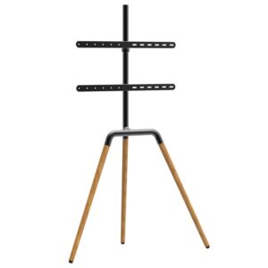 WB-TV-Floor-Stand-Mount-Portable-45-65Inch-Black-and-Brown