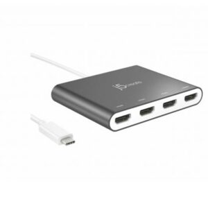 J5-Create-Jca366-Usb-C-To-4-Port-Hdmi-Multi-Monitor-Adapter