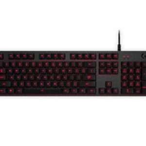 Logitech-G413-Mechanical-Keyboard-Wired-Carbon-Red-Led