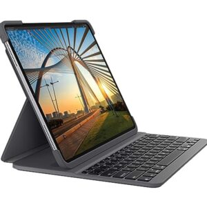 Logitech-Slim-Folio-Pro-For-Ipad-Pro-12-9-Inch-3-And-4-Gen-Graphite-Arabic-Bluetooth