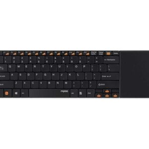 Rapoo-Keyboard-Ultra-Slim-Wireless-With-Touchpad-E9180P-Bl