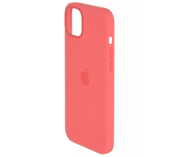 iPhone 15 Pro Silicone Case with MagSafe - Guava - Apple
