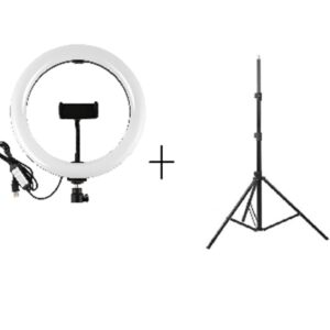 Mj-36-Rgb-Led-Soft-Ring-Light-With-Tripod-Stand