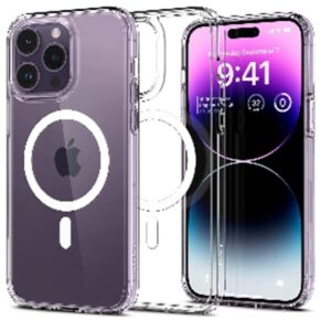 Spigen-Crystal-Hybrid-Mag-Iphone-14-Pro-Back-Cover-Case-Crystal-Clear