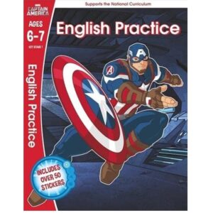 Captain-America-English-Practice-Ages-6-7