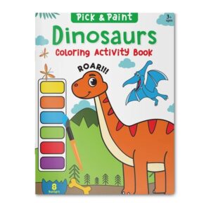 Dinosaurs-Pick-Paint-Coloring-Activity-Book-For-Kids